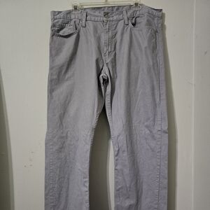 Levi's 514 gray jeans mens size 38x32